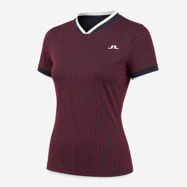 J.LINDEBERGゴルフウェア女性半袖TシャツGWJT06469 G131