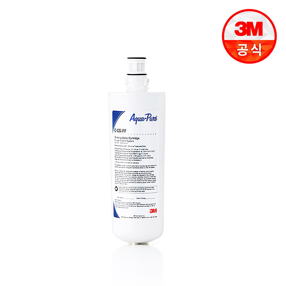 한국쓰리엠주식회사 3M [KC인증 정품] 3M 프리미엄 맞춤정수기 리필필터 C (CS-FF) - C2/C3전용