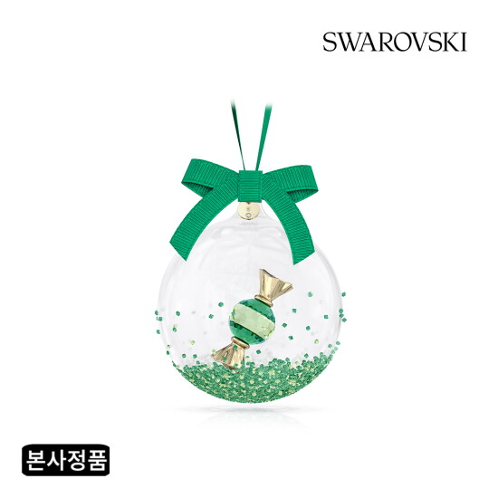 [스와로브스키](본사정품) Holiday Cheers Dulcis 볼 오너먼트 그린 5688312