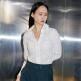 [일루셀][정상가 99000원][일루셀] 프론트 셔링 블라우스
