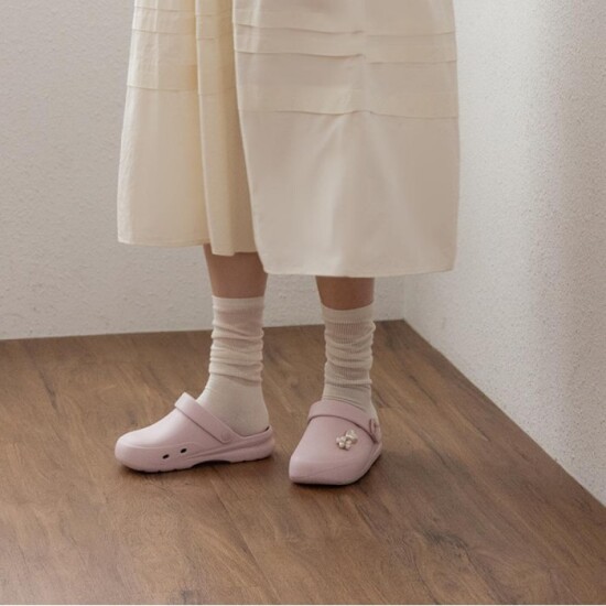 [포멜카멜레][포멜카멜레] 카일리 클로그 PALEPINK 4.5cm