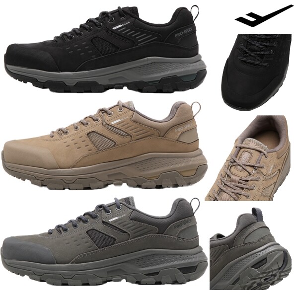 PROSPECS [AK평택점] [프로스펙스] 공용 스웨이드 방수 트래킹화 크로스 기어 1 2 3 3컬러