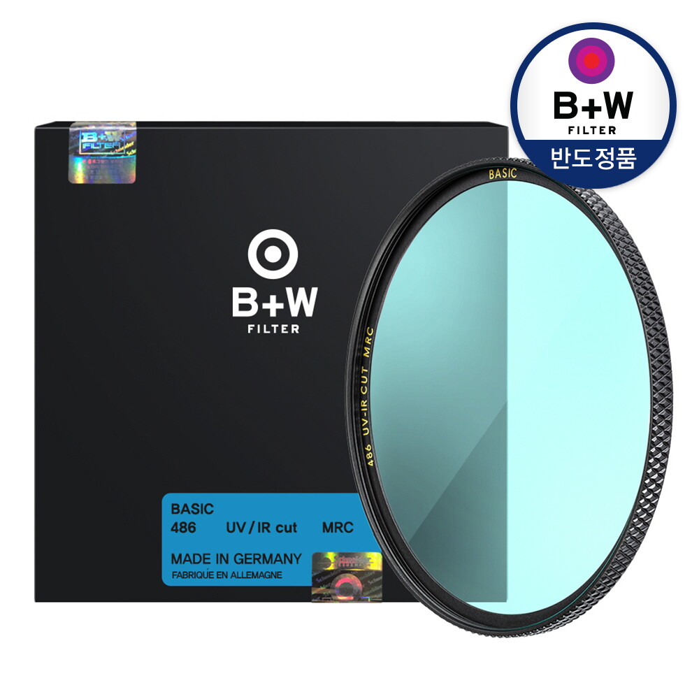 Schneider KREUZNACH 슈나이더 [본사공식] [B+W] 486 UV-IR CUT 39mm MRC BASIC 카메라 렌즈 필터