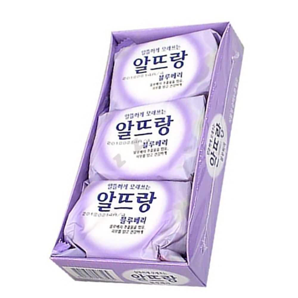 알티피아 알뜨랑 비누 블루베리 140g 3개입 세수비누 화장비누