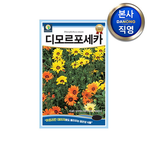 다농 디모르포세카 씨앗 150립 . 아프리칸 데이지 야생화 혼합 일년생 꽃 꽃씨 종자.