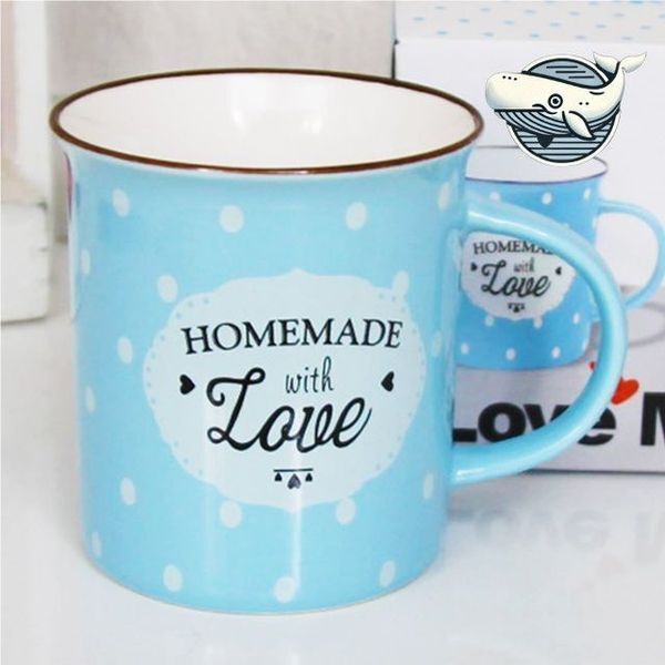 알티피아 알티피아 [하프클럽/알티피아]사랑을 담는 블루 머그컵 예쁜 디자인 카페