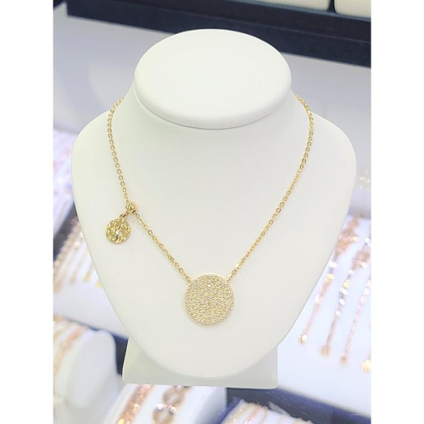 상동 파이치치 기타 [파이치치]파이치치 세이브존05 14K 써클 일체 목걸이 GGS4-1436 (10441252)