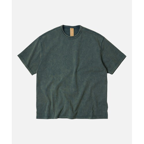프리즘웍스 리 프리즘웍스 OG VINTAGE DYEING HALF TEE _ DARK GREEN 3870148 FZWOGTS104