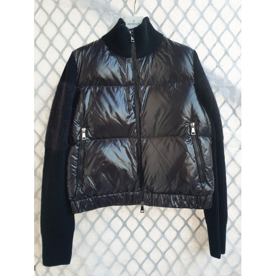 [몽클레어(여성)][MONCLER] TRICOT 울 모헤어 혼방 패딩 가디건  H2 093 9B00018 M1241 999