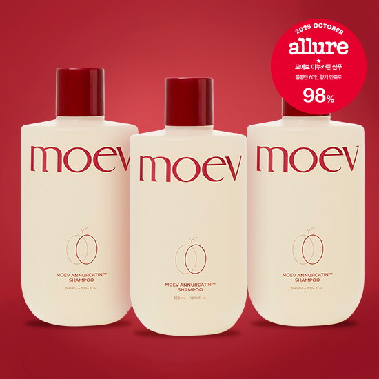 [모에브][MOEV]모에브 아누카틴 탈모샴푸(300ml) 3병