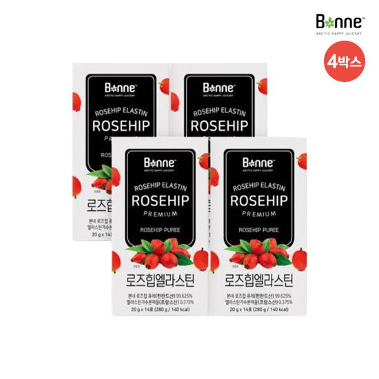 [모바일] 로즈힙 4박스(20g*14포*4박스)