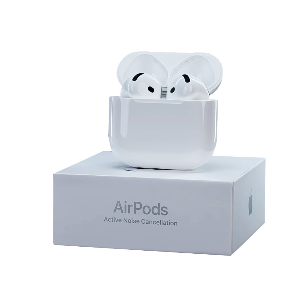 apple 애플 [해외직구] Apple 에어팟 4세대 애플 정품 ANC 노이즈캔슬링 2024 신제품 AirPods 4 블루투스 이어폰