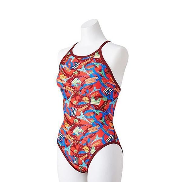 리디아넬 [하프클럽/리디아넬]미즈노 여성 탄탄이 원피스 수영복 N77905 수상스포츠