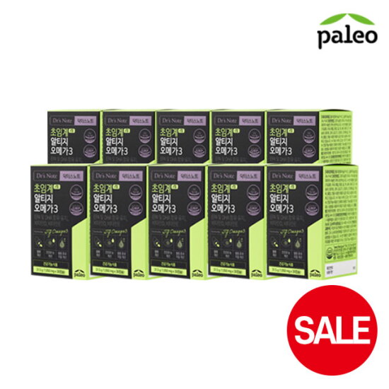 [팔레오]☆[50프로 SALE]팔레오 초임계 알티지 오메가3 10박스