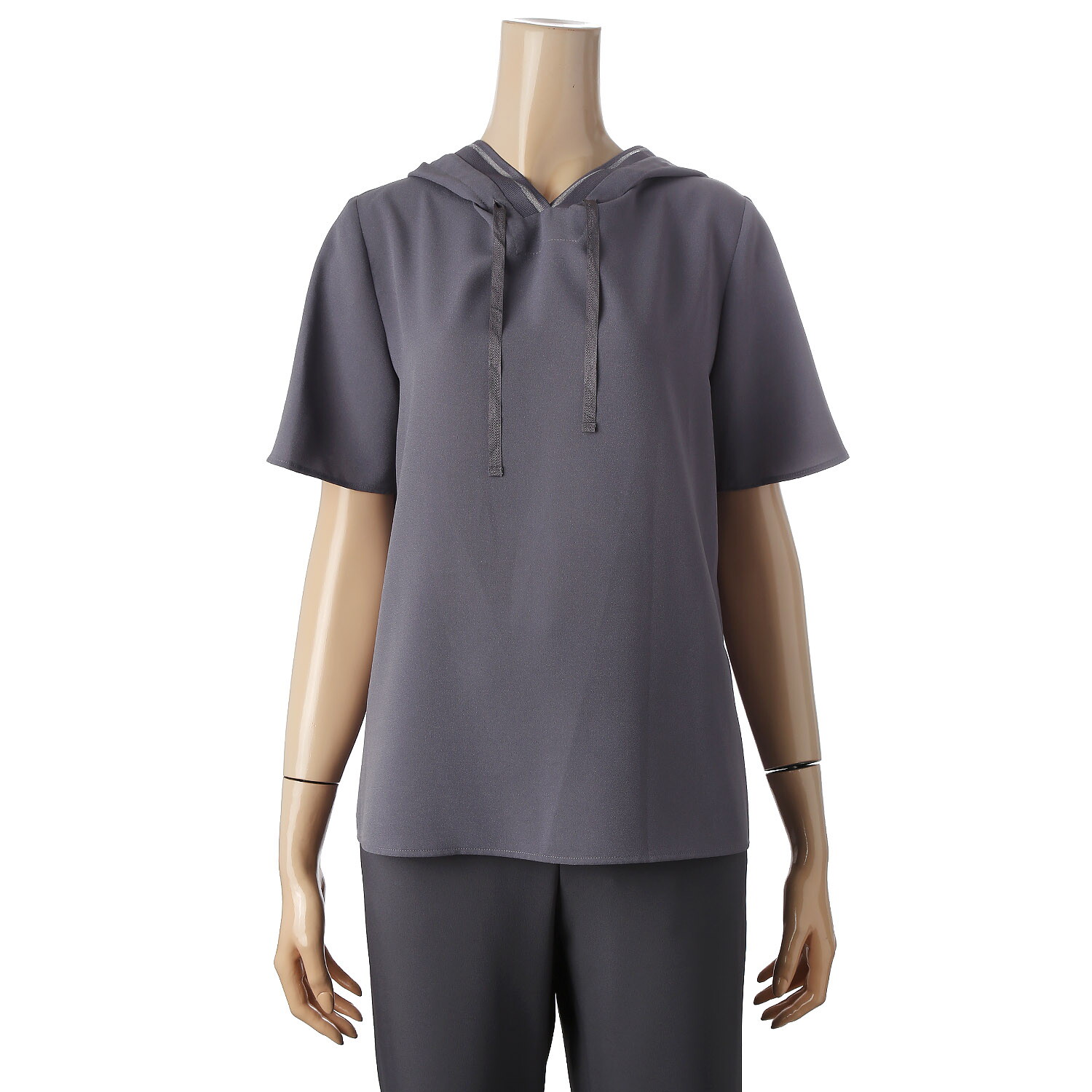 캐리스노트 후드형 블라우스 CN4MBL010