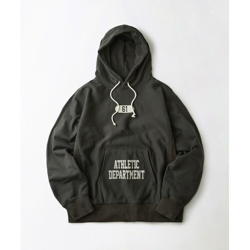 아웃스탠딩 아웃스탠딩 아웃스탠딩 V.S.C SERIES HOOD SWEAT(ATHLETIC DEPARTMENT)_CHARCOAL 5935990 OS26SSHD12CH