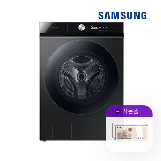 [렌탈]삼성전자 렌탈 삼성 비스포크 드럼세탁기 그랑데AI 21kg 블랙캐비어 WF21B6400KV 5년 39000/60개월 의무사용