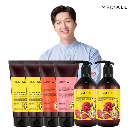 [메디올]●[기본] 두피영양 크림 트리트먼트 4개+ 샴푸 2개