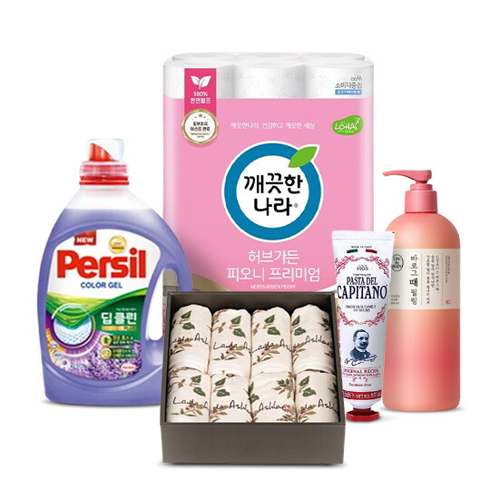 [메가딜데이]화장지/치약/세제 외 장바구니 인기템 총집합!