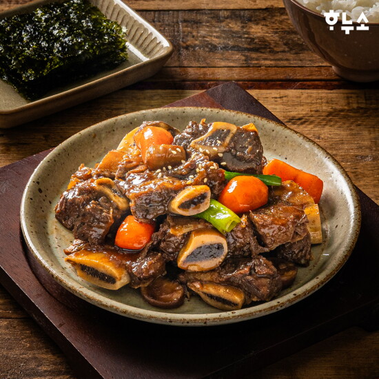 [하누소]하누소 한입 전통 소갈비찜 500g x5팩