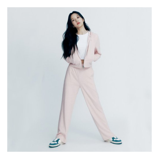 [르꼬끄 공식][30% OFF] 여성 컴피니트 와이드 팬츠 (QO322OFP91)