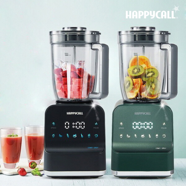 해피콜 해피콜 프리미엄 초고속 블렌더 브리즈탭 LED 터치형 UI
