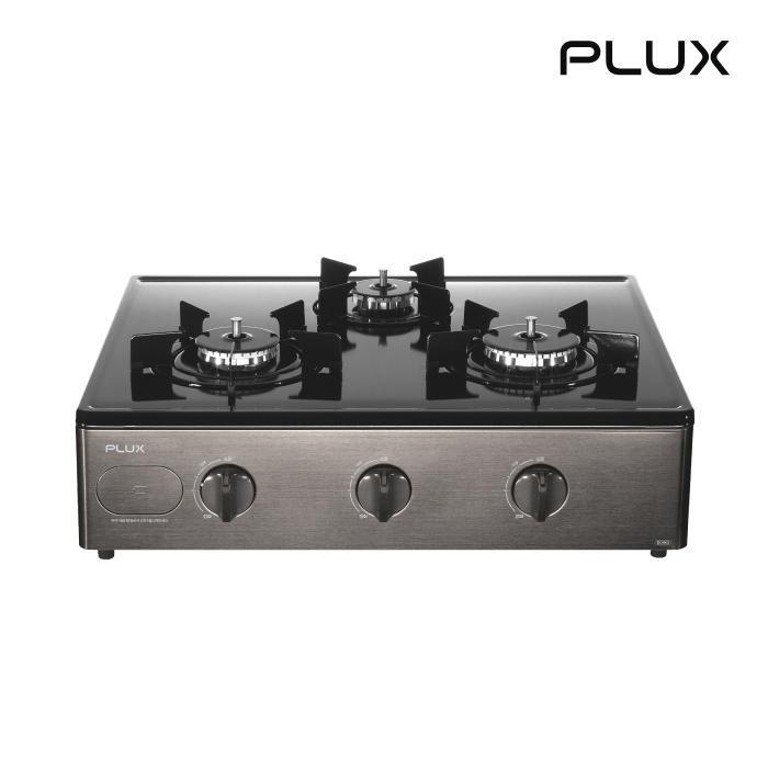 [하이마트] [5년무상AS]플럭스 3구 F/S 가스레인지(LNG)_PLX-GRF0325CSN