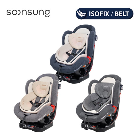 [순성]순성 데일리 카시트 색상선택 (ISOFIX포함) / 쿨시트+보호매트