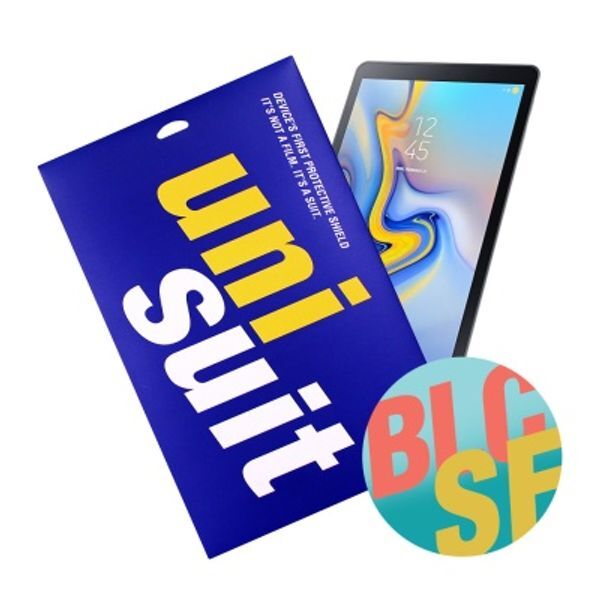 제조자:모이다 / 수입자:해당없음 교보문고 유니슈트 갤럭시탭A 10.5(SM-T590/595) 안티블루 1매+후면 2매