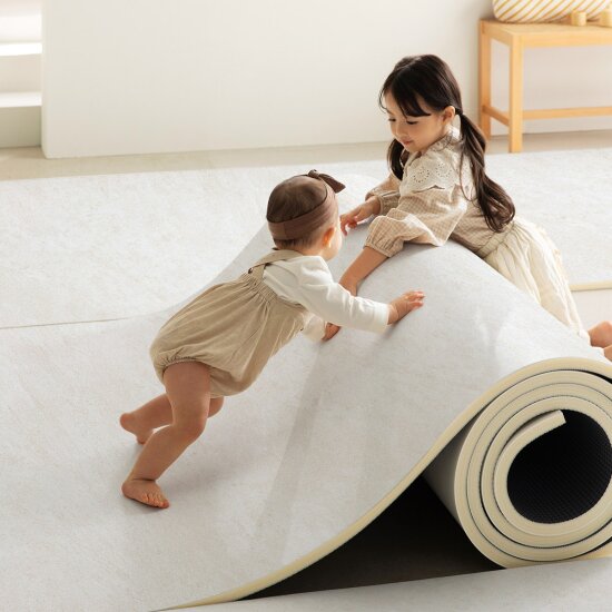 뽀송 층간소음 롤매트 17T 135x100x1.7cm (미터단위)