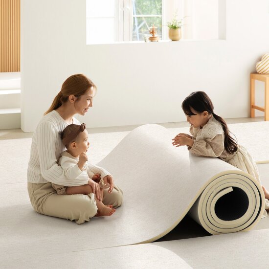 뽀송 층간소음 롤매트 17T 135x100x1.7cm (미터단위)