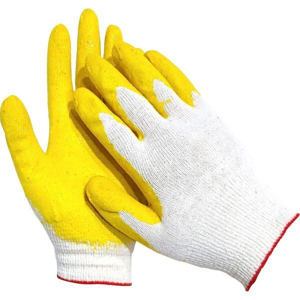 브이와이 [하프클럽/브이와이]디케이골든글러브 파츠 반코팅장갑 황색 100조