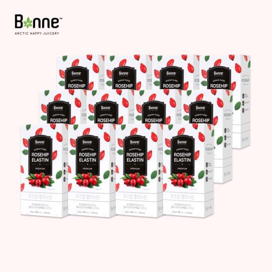 [본네] TV홈쇼핑 히트상품  로즈힙 엘라스틴 (20g x 14포) x 12박스