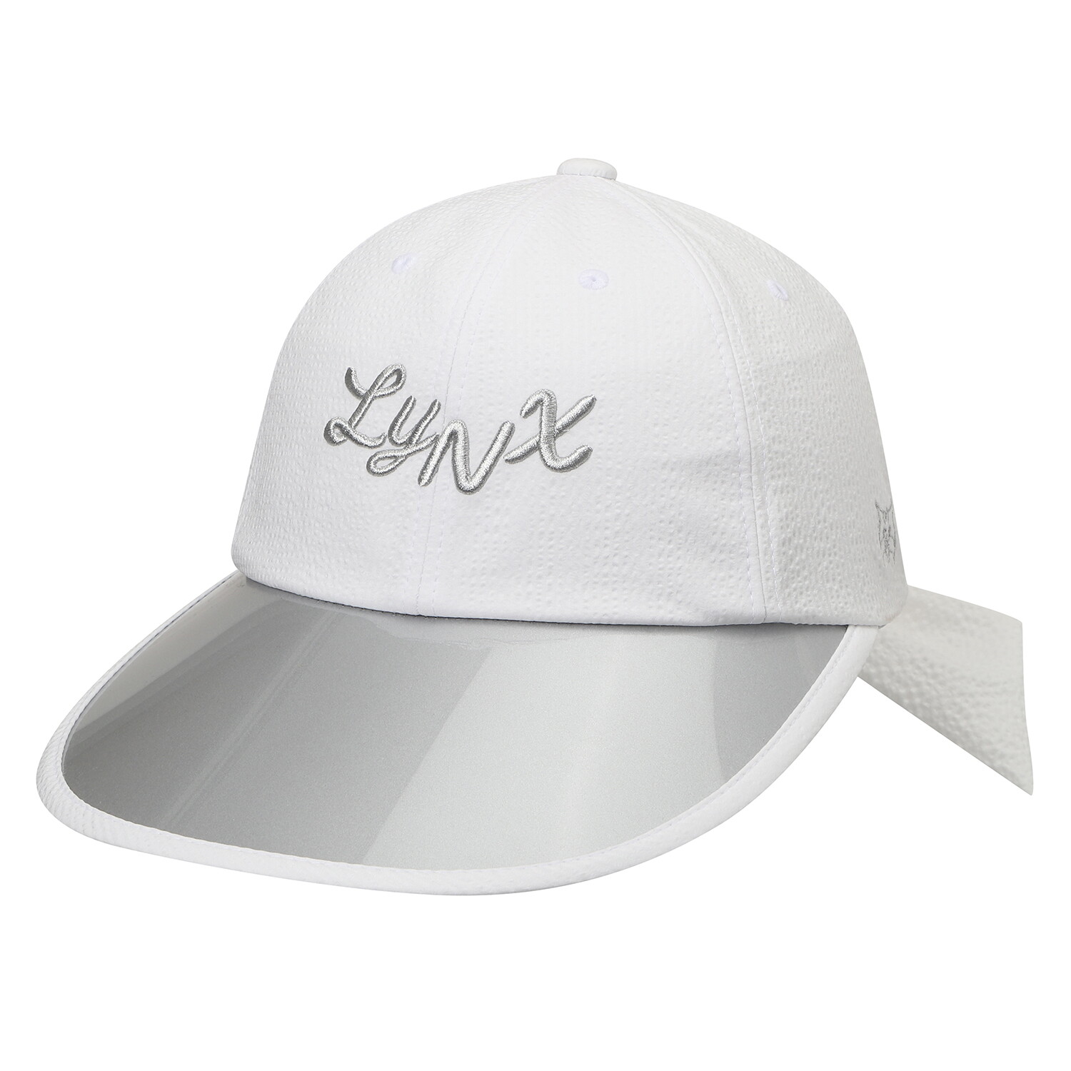 링스골프(아울렛) 여성 UV 와이드챙 볼캡(L21F1CP253_WH)