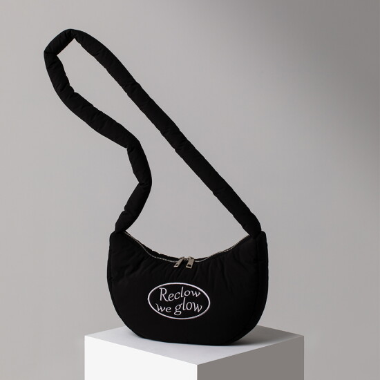 [리끌로우(선글라스)]CANDY HLAFMOON BAG BLACK