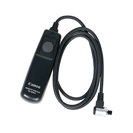 캐논 [캐논][정품] 유선릴리즈 RS-80N3 [EOS 50D, 5D, 5D Mark II, 5D Mark III, 6D, 7D, 1D Mark III, 1D X 용]