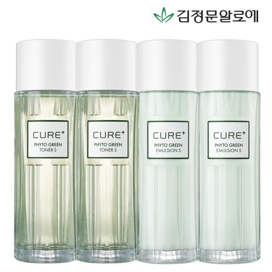 [김정문알로에][김정문알로에] 큐어 피토그린 토너2개+에멀젼2개