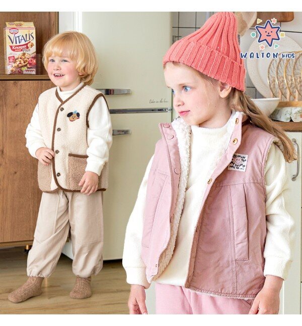 월튼키즈 [월튼키즈]베이직플리스폴라티셔츠