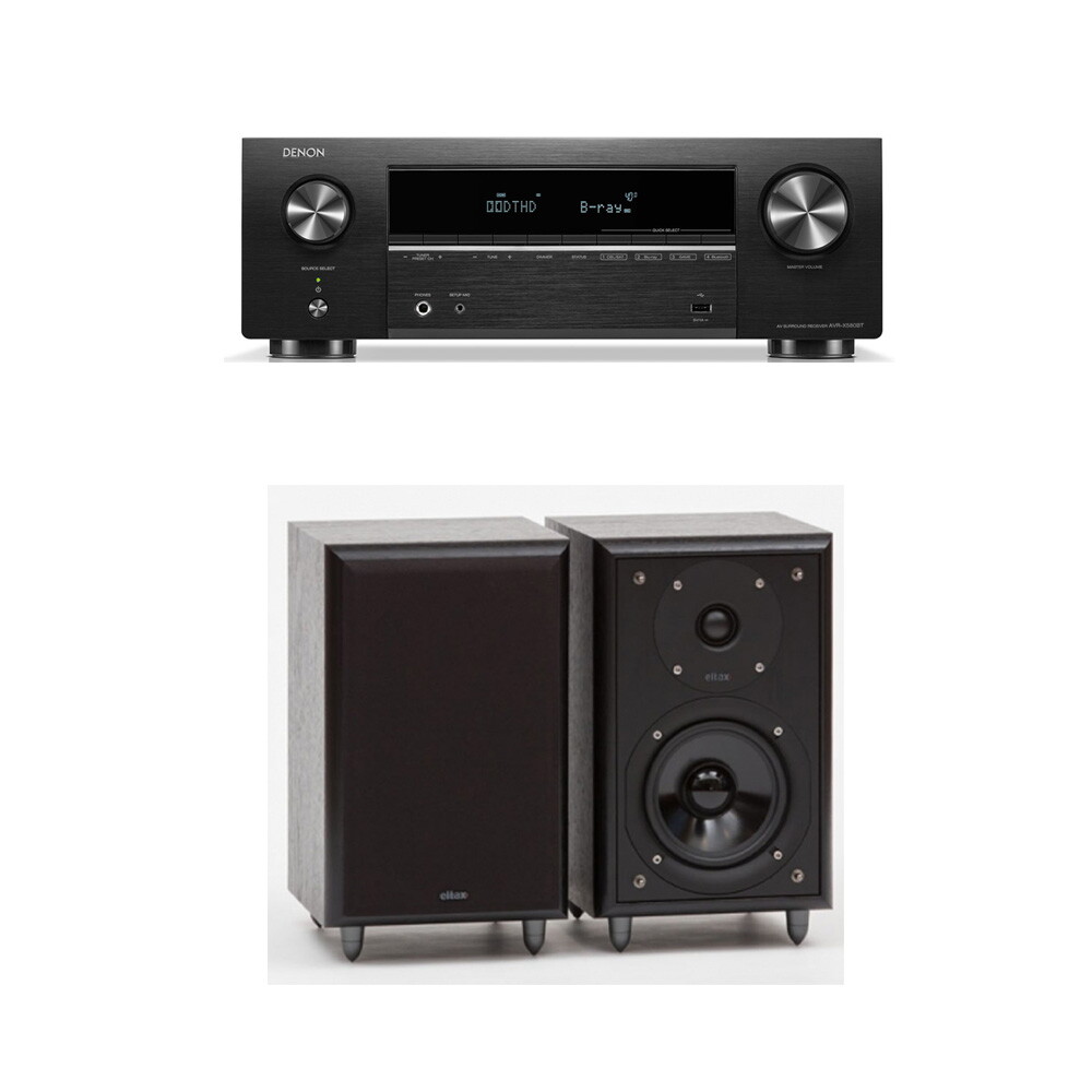 데논 AVR-X580BT + 엘탁스 Monitor 1 MK2 블루투스 하이파이 오디오