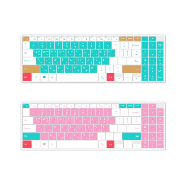 파인피아 아트박스 아트박스/파인피아 갤럭시북2 프로 NT950XEV-G51A 마카롱 키스킨(지문막힘)