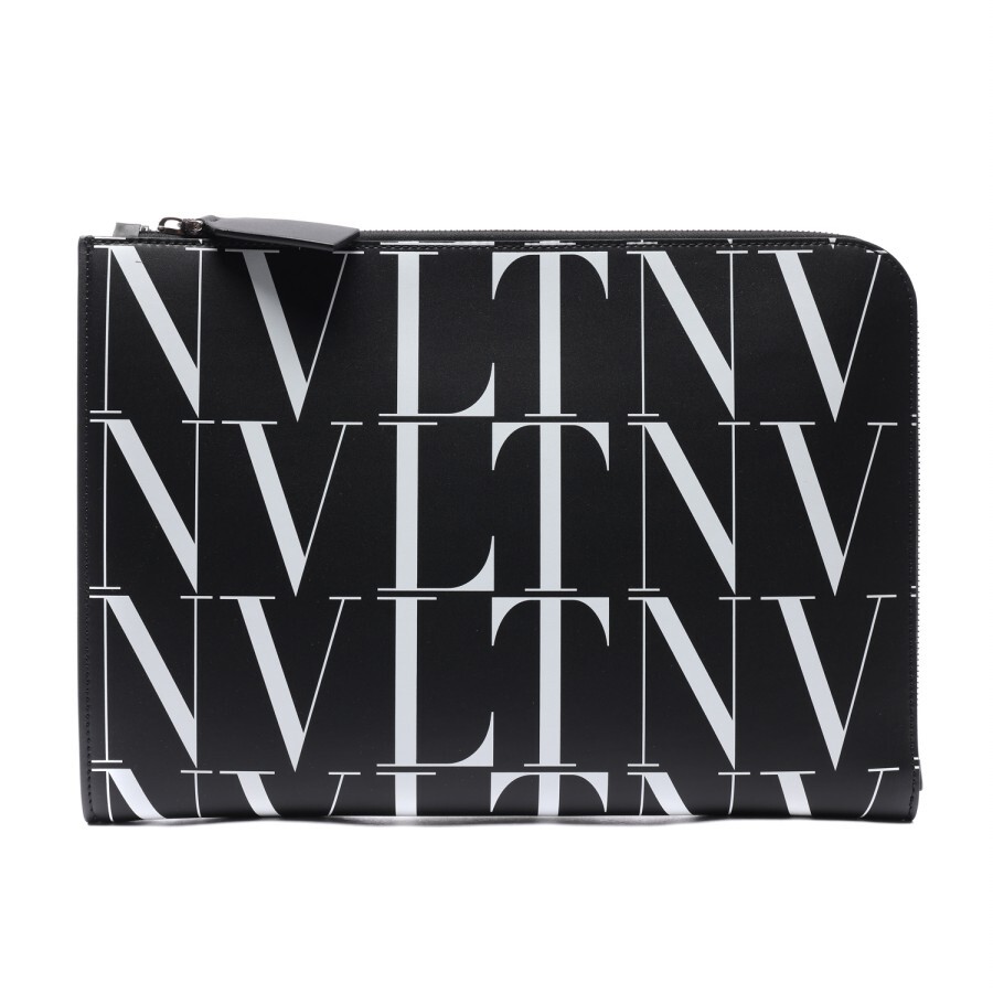 valentino [AK원주점] [발렌티노] 21FW 남성 VLTN 클러치백 (WY2B0457_GTC_0NI_21F)