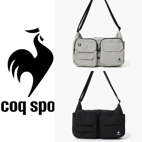 [르꼬끄(le coq)](정상가 99000원)공용 카고 크로스백 QQ123ABG13_IJS2