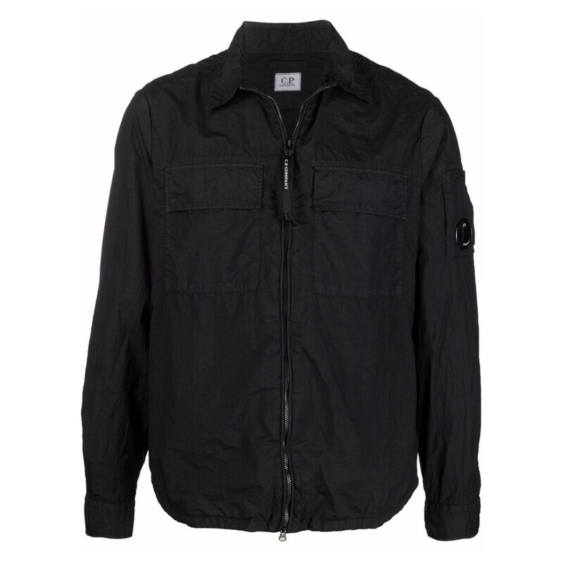 씨피 컴퍼니 [명품] 21FW 렌즈 와펜 포켓 셔츠자켓 블랙 11CMSH249A 005783G 999