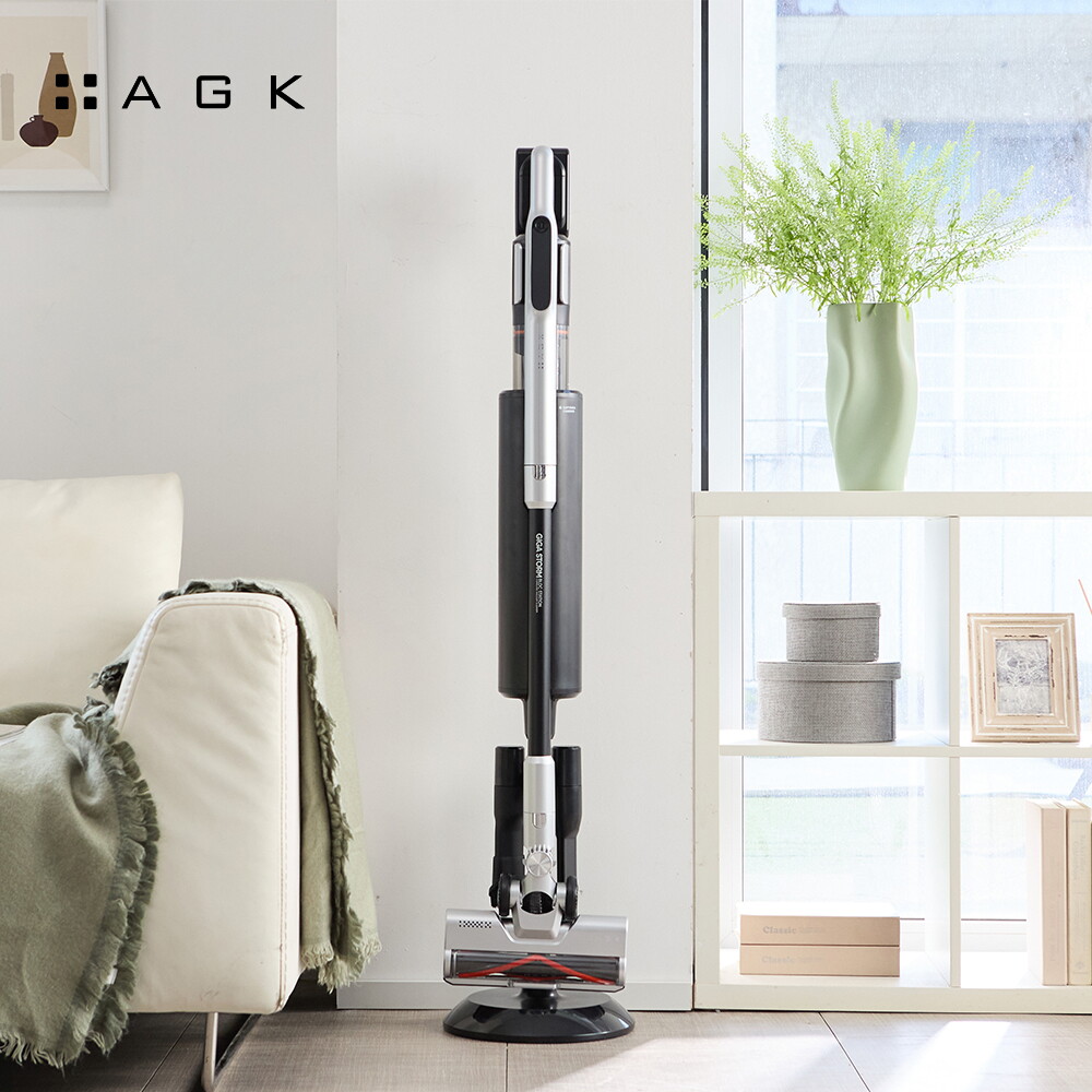 [Suzhou Pinetek Co., Ltd.]AGK 기가스톰 BLDC 스테이션 무선청소기 AKST-22B