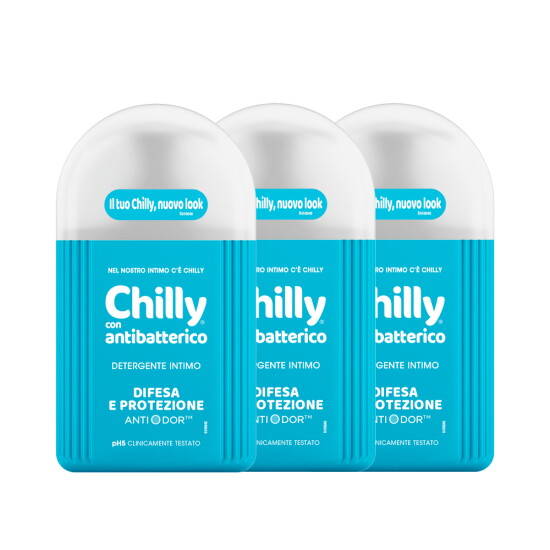 [칠리]칠리 Chilly 여성청결제 안티바테리코(항균) 젤타입 200ml, 3개