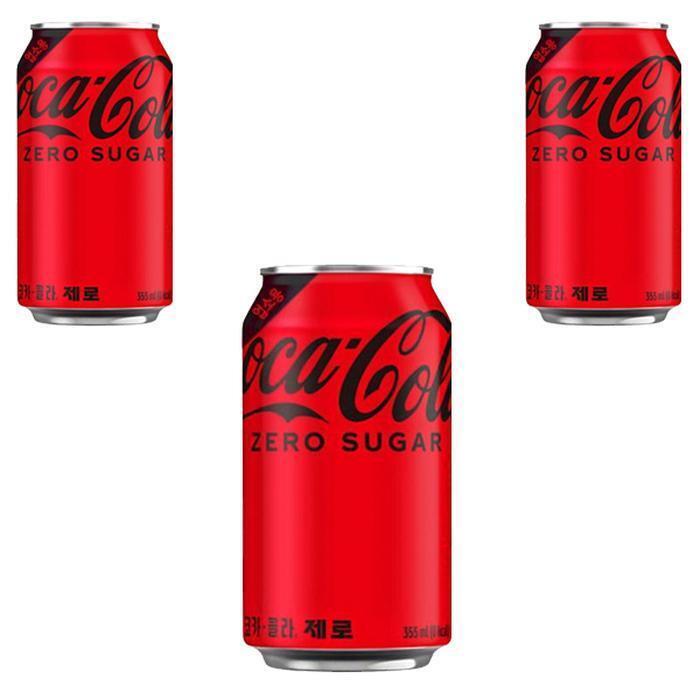 국내생산/국내산/해당없음 코카콜라 [코카콜라]무료배송 코카콜라 제로 355ml 24개 업소용 (33374460)