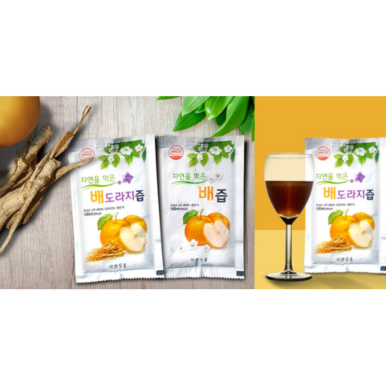 [자연식품]배도라지즙 총90팩(100ml×1팩)