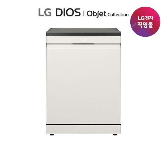LG전자 [공식][1등급]LG 디오스 오브제 식기세척기 빌트인 14인용(DFE6BGE)
