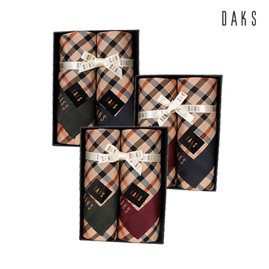 상세정보참조 닥스손수건(대백) [DAKS ACC] 닥스손수건 연말맞이 선물세트 초특가 모음전