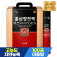 [순수식품][100포]6년근 홍삼정 진액 에브리데이 365 실속형 100포 x 1박스 / 국내산 홍삼 농축액 스틱